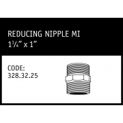Marley Philmac Reducing Nipple MI 1¼" x 1" - 328.32.25